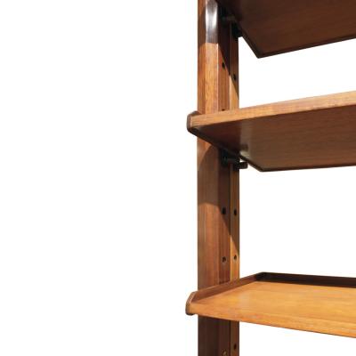  ISA Bergamo I S A Italy Large Italian Wall Unit in Rosewood Teak and Mahogany 1964