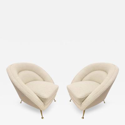  ISA Bergamo I S A Italy Midcentury Armchairs by ISA Italy 1960s