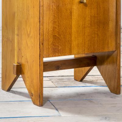  ISA Bergamo I S A Italy Pair of Night Stands by ISA Bergamo in Wood Glass and Brass