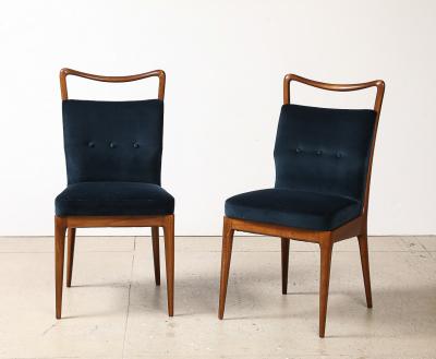  ISA Bergamo I S A Italy Sculptural Dining Chairs by Isa Bergamo