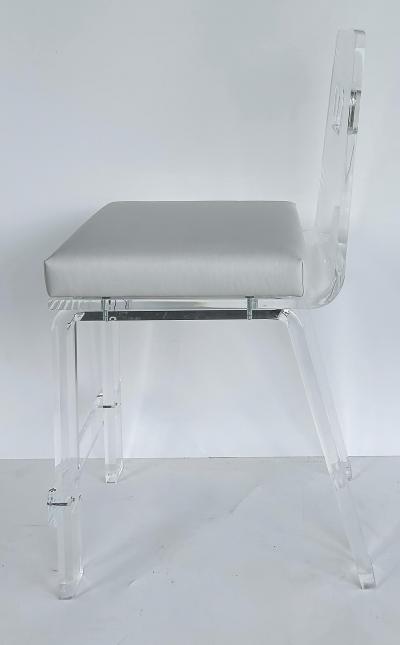  Iconic Design Gallery Custom Made Lucite Counter Stools Available Individually Two Week Lead Time