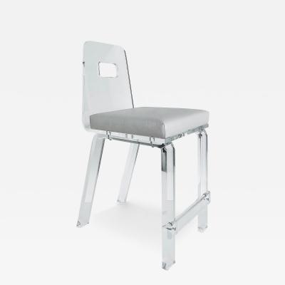  Iconic Design Gallery Custom Made Lucite Counter Stools Available Individually Two Week Lead Time