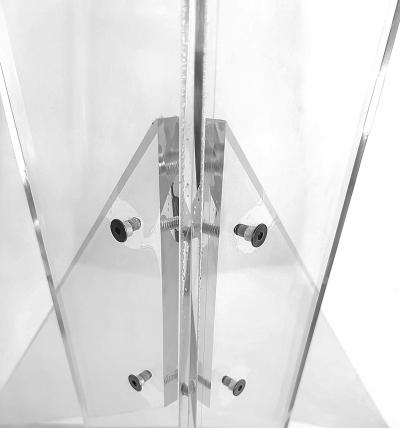  Iconic Design Gallery Custom Made Lucite Magazine Music Book Stand for Oversized Books