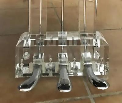  Iconic Design Gallery Custom made Lucite Acrylic Baby Grand Piano and Bench by Iconic Design Gallery