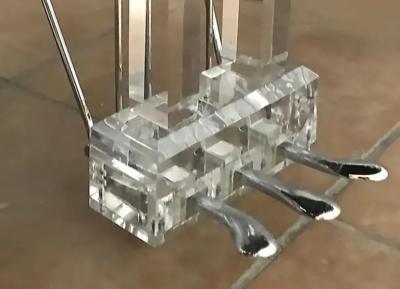  Iconic Design Gallery Custom made Lucite Acrylic Baby Grand Piano and Bench by Iconic Design Gallery
