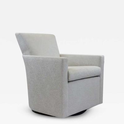  Iconic Design Gallery Le Jeune Upholstery Barrel Swivel Kara Chair Showroom Model 2 Available