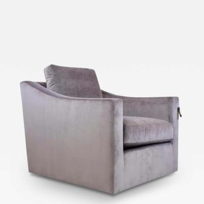  Iconic Design Gallery Le Jeune Upholstery Lacey Swivel Lounge Chair Showroom Model