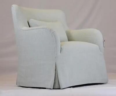  Iconic Design Gallery Le Jeune Upholstery Luna Barrel Swivel Chair Showroom Model
