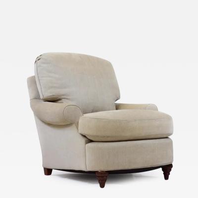  Iconic Design Gallery Le Jeune Upholstery Roadster Lounge Chair Showroom Model in Chenille