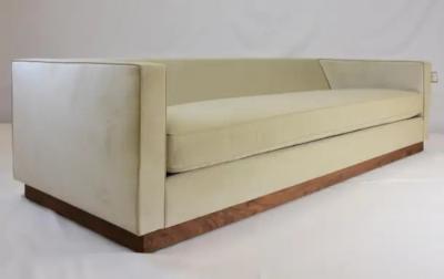  Iconic Design Gallery Le Jeune Upholstery Shaker 3 Seat Sofa Showroom Model