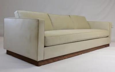  Iconic Design Gallery Le Jeune Upholstery Shaker 3 Seat Sofa Showroom Model