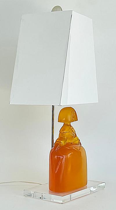 Iconic Design Gallery Lucite Table Lamp After the Vel zquez Painting Las Meninas Manolo Vald s