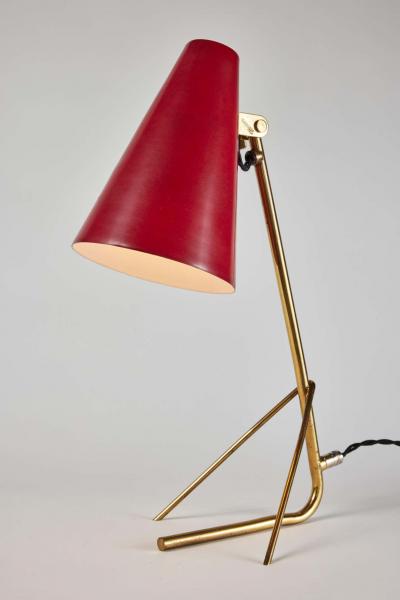  Idman Oy 1950s Mauri Almari Model K11 17 Table Lamp for Idman