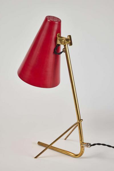  Idman Oy 1950s Mauri Almari Model K11 17 Table Lamp for Idman