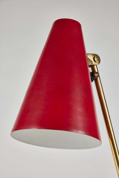  Idman Oy 1950s Mauri Almari Model K11 17 Table Lamp for Idman