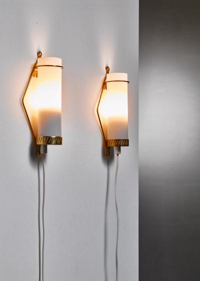  Idman Oy Maria Lindeman pair of wall lamps for Idman Finland 1950s