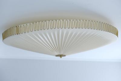  Idman Oy Mid Century Modern Sizable Flush Mount Model K5 40 Idman 1950s