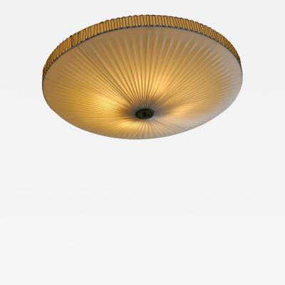  Idman Oy Mid Century Modern Sizable Flush Mount Model K5 40 Idman 1950s