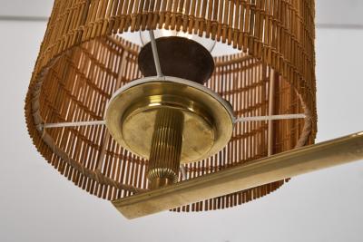  Idman Oy Model 1589 Chandelier by Idman Finland 1950s
