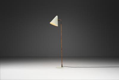  Idman Oy Paavo Tynell Model K10 10 Floor Lamp for Idman Finland 1950s