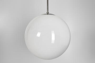  Idman Oy Pair of Paavo Tynell Model 1602 Pendant Lamps for Idman Finland 1950s