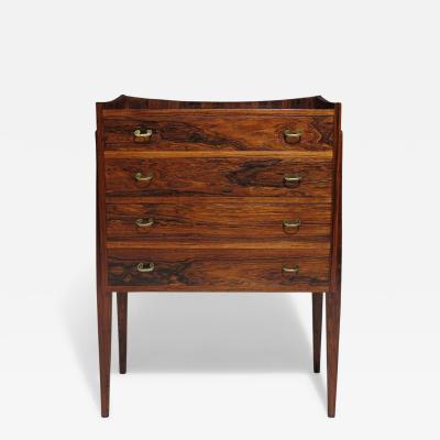  Illums Bolighus Brazilian Rosewood Entry Cabinet by Frode Holm for Illums Bolighus 1955 Denmark