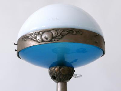  Ilrin Monumental French Art Deco Table Lamp Ilrin by L Bosi Cie Paris 1930s