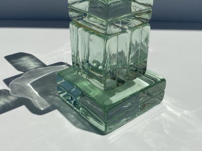  Imperial Imagineering Glass Block Side End Table