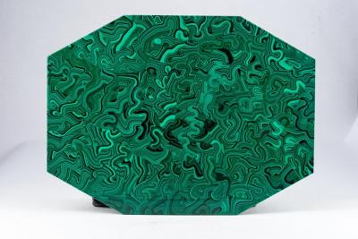  Imperial Stone Set of 10 Imperial Stone Faux Malachite Placemats Acrylic Signed