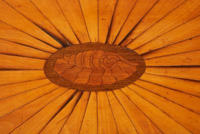  Ince Mayhew Mayhew Ince Gorgeous George III Burl Yewwood Pembroke Table