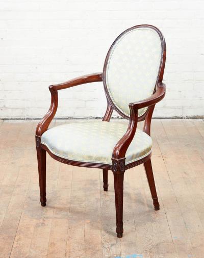  Ince Mayhew Mayhew Ince Pair of Stylish Georgian Armchairs