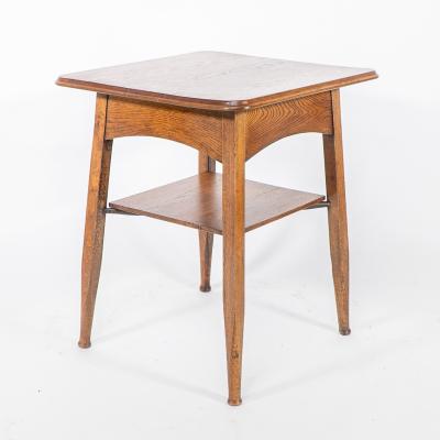  Inglesant of Leicester Inglesant of Leicester An Arts Crafts Oak Two tier Side Table
