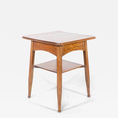  Inglesant of Leicester Inglesant of Leicester An Arts Crafts Oak Two tier Side Table
