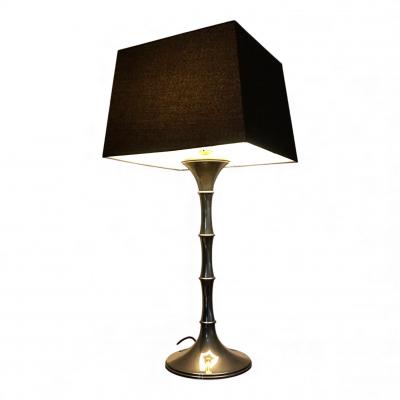  Ingo Maurer Bamboo table lamp silver by Ingo Maurer 1960