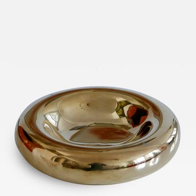  Ingo Maurer Exceptional Mid Century Modern Brass Bowl by Ingo Maurer for Design M 1970s