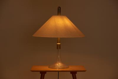  Ingo Maurer Glass Table Lamp ML3 by Ingo Maurer Germany 1960s