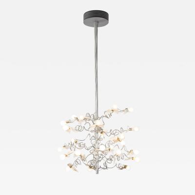  Ingo Maurer Ingo Maurer Chandelier model Birdie in Metal and wings diffusers