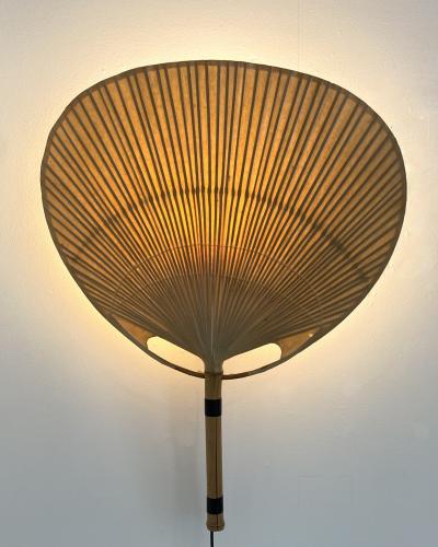  Ingo Maurer Ingo Maurer Uchiwa II Rice Paper and Bamboo Wall Light