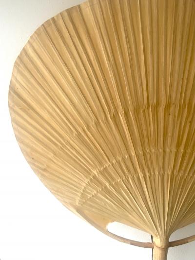  Ingo Maurer Ingo Maurer Uchiwa II Rice Paper and Bamboo Wall Light