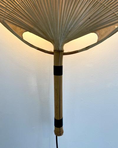  Ingo Maurer Ingo Maurer Uchiwa II Rice Paper and Bamboo Wall Light