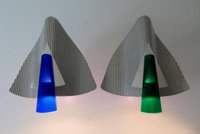  Ingo Maurer Set of Two Sconces or Wall Lamps Trybeca by Ingo Maurer for Design M Germany