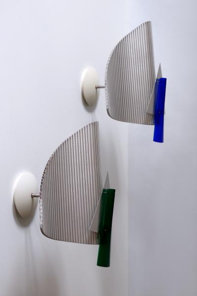  Ingo Maurer Set of Two Sconces or Wall Lamps Trybeca by Ingo Maurer for Design M Germany