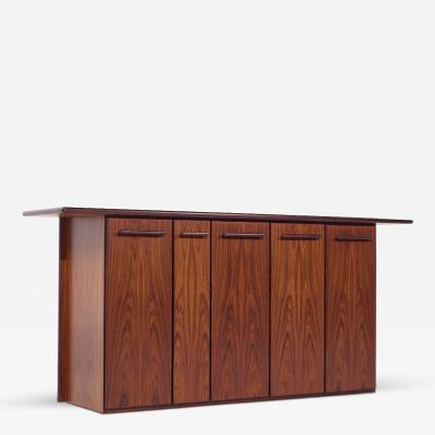  Interform Collection Interform Style Mid Century Danish Rosewood Credenza
