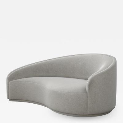  Interlude Home Dana Right Chaise Grey