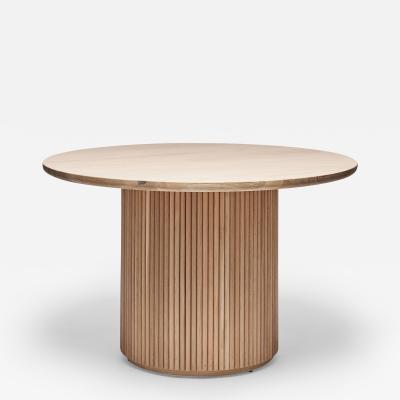  Interlude Home Laurel Round Dining Table Natural