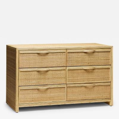  Interlude Home Melbourne 6 Drawer Chest Natural