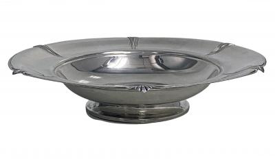  International Silver Co Art Deco Sterling Silver Centerpiece Dish International Silver Co C 1940
