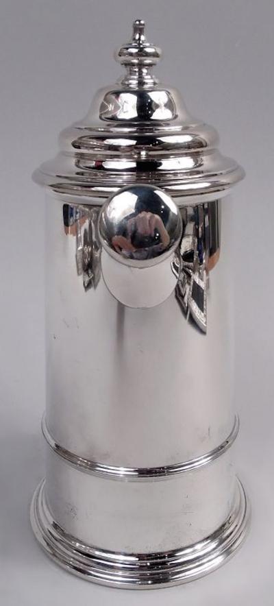  International Silver Co International Colonial Revival Sterling Silver Cocktail Shaker