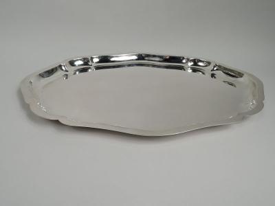  International Silver Co International Modern Georgian Sterling Silver Serving Platter Tray