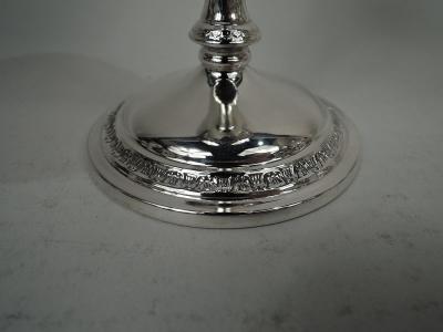  International Silver Co Set of 8 International Wedgwood Sterling Silver Goblets